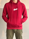 Men’s premium fleece hoodie with puff printed logo