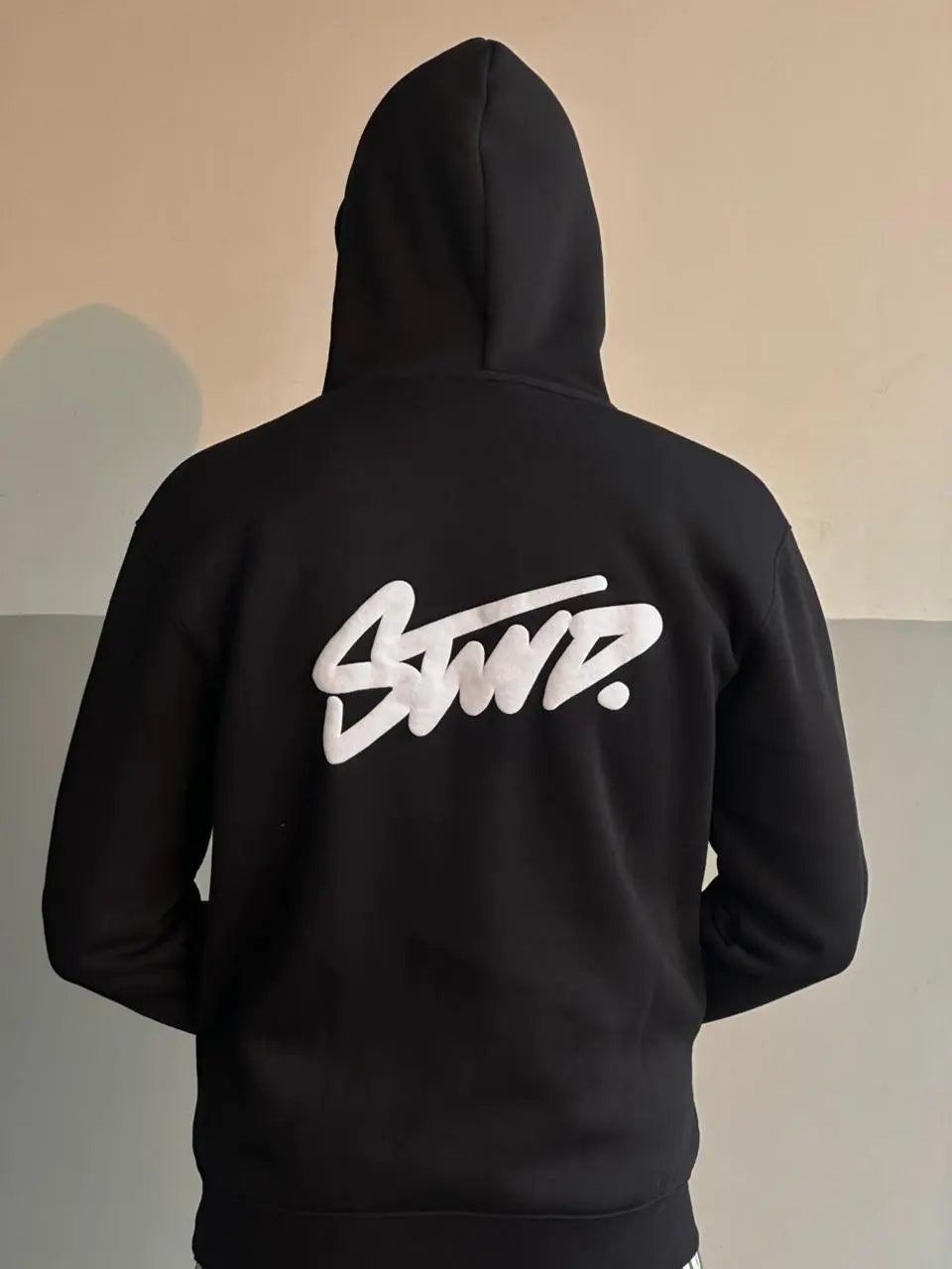 Black STWD hoodie